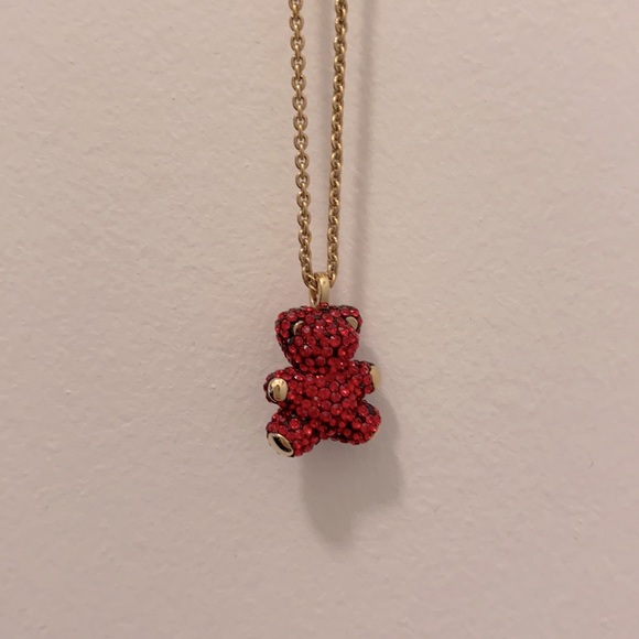Swarovski Crystal Bear Necklace - Picture 1 of 2